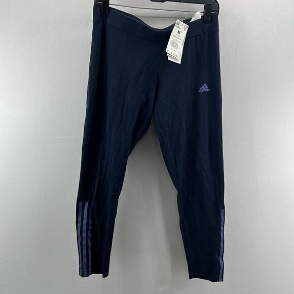 Adidas Womens Essentials Fitted 3-St Legend Inkorbit Violet L NWT - Picture 1 of 6